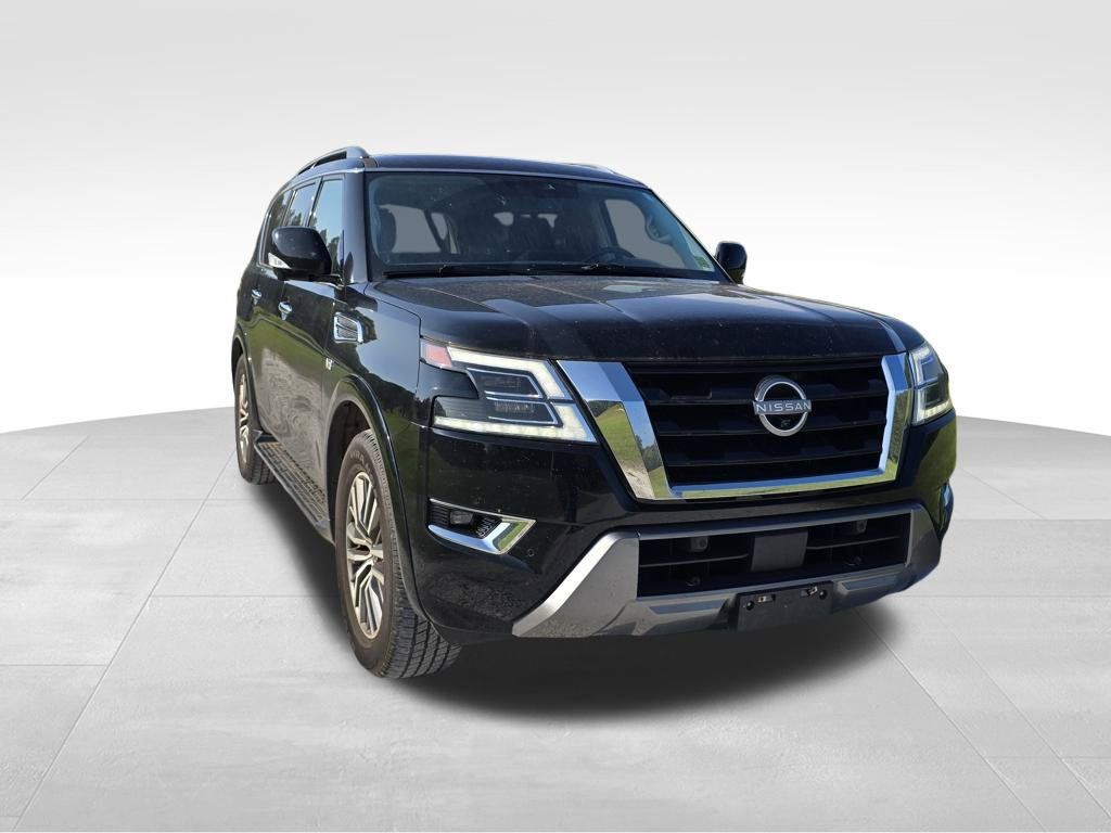 Used 2021 Nissan Armada SL w/ Captain's Chairs Package AWD/4WD image 8