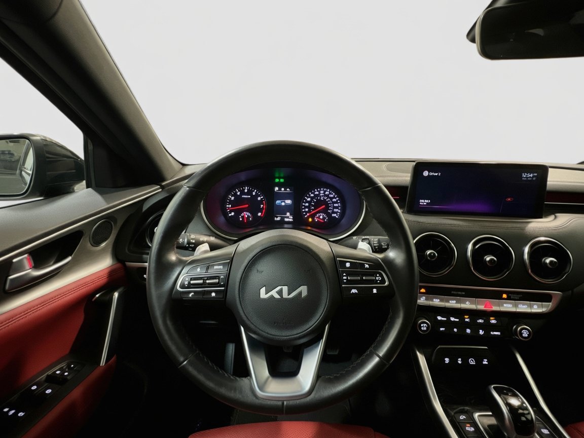 Used 2022 Kia Stinger GT1 w/ Red Interior Color Package RWD image 7