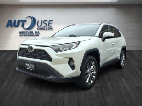 Used 2021 Toyota RAV4 XLE Premium w/ Carpet Mat Package (TMS) image 1