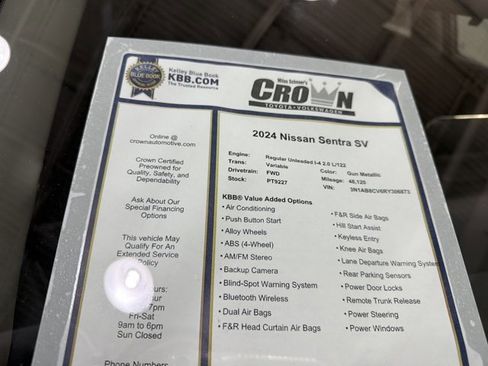 Used 2024 Nissan Sentra SV image 40