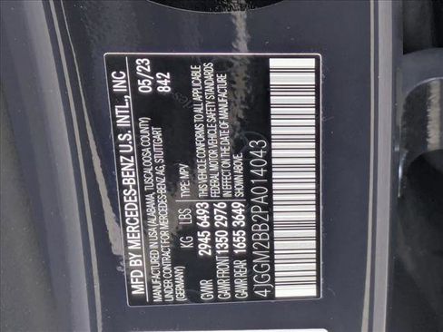 Certified 2023 Mercedes-Benz EQE 350+ SUV image 24