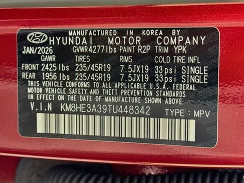 New 2026 Hyundai Kona Limited FWD image 52