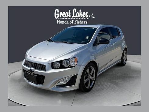 Used 2015 Chevrolet Sonic RS w/ Advanced Safety Package FWD image 1