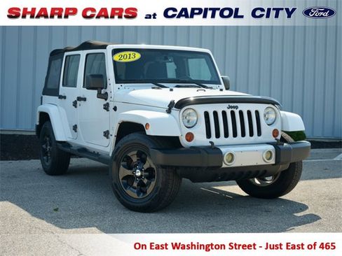 Used 2013 Jeep Wrangler Unlimited Sahara w/ Dual Top Group image 1