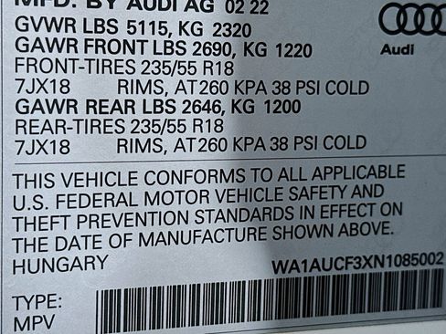 Used 2022 Audi Q3 2.0T Premium w/ Convenience Package image 24