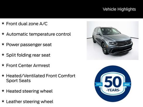 Used 2023 Volkswagen Tiguan SEL R-Line AWD/4WD image 11