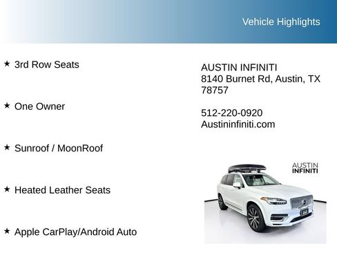 Used 2022 Volvo XC90 T8 Inscription AWD/4WD image 9