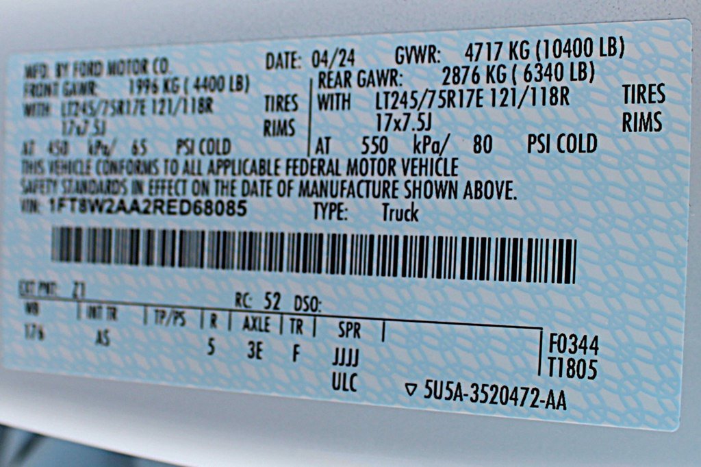 Used 2024 Ford F250 XL w/ XL Driver Assist Package RWD image 19