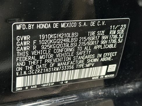 Used 2024 Honda HR-V LX image 34