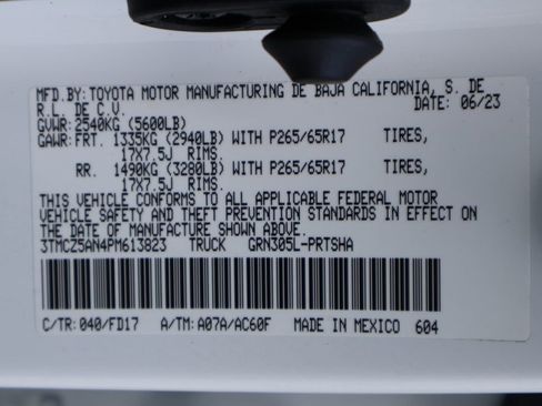 Certified 2023 Toyota Tacoma TRD Sport AWD/4WD image 17