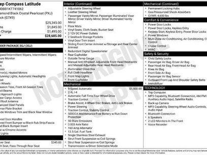 Certified 2019 Jeep Compass Latitude