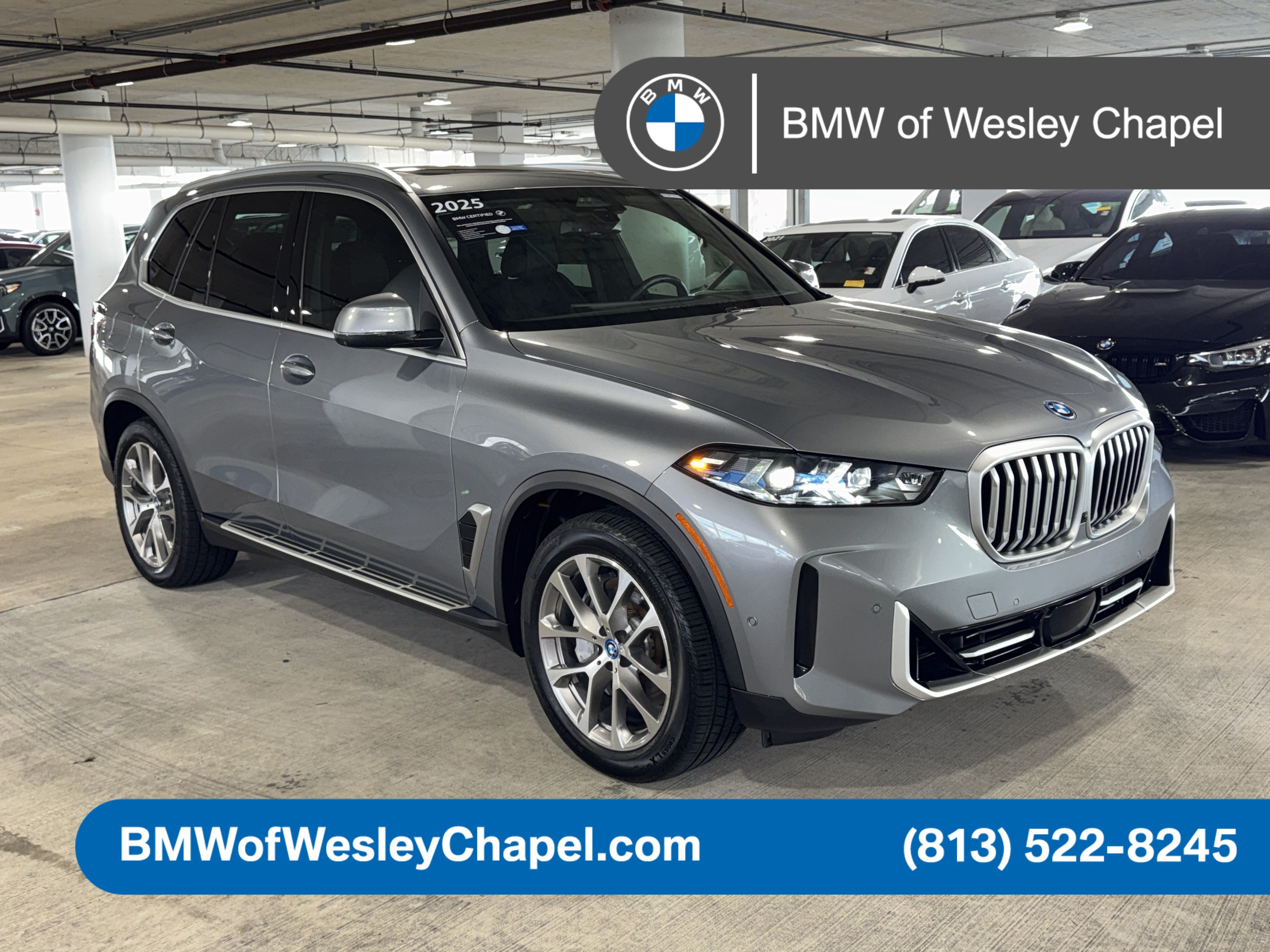 Certified 2025 BMW X5 xDrive50e AWD/4WD image 1