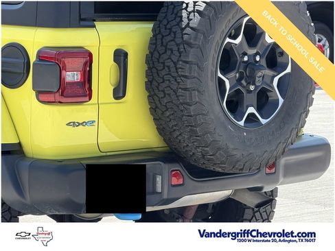 Used 2023 Jeep Wrangler Unlimited Rubicon 4xe w/ Steel Bumper Group AWD/4WD image 6