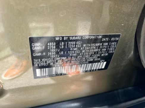 Certified 2024 Subaru Outback Limited AWD/4WD image 14