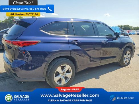 Used 2022 Toyota Highlander L FWD image 4