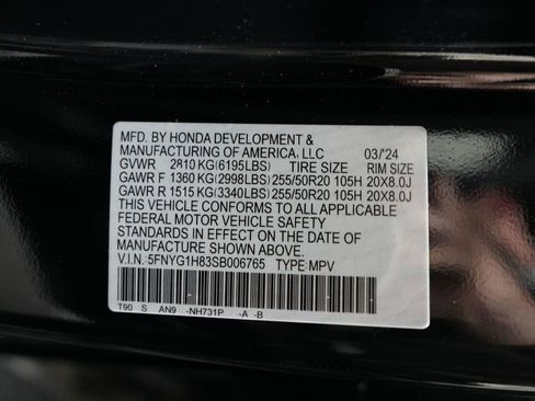 Used 2025 Honda Pilot Elite image 16