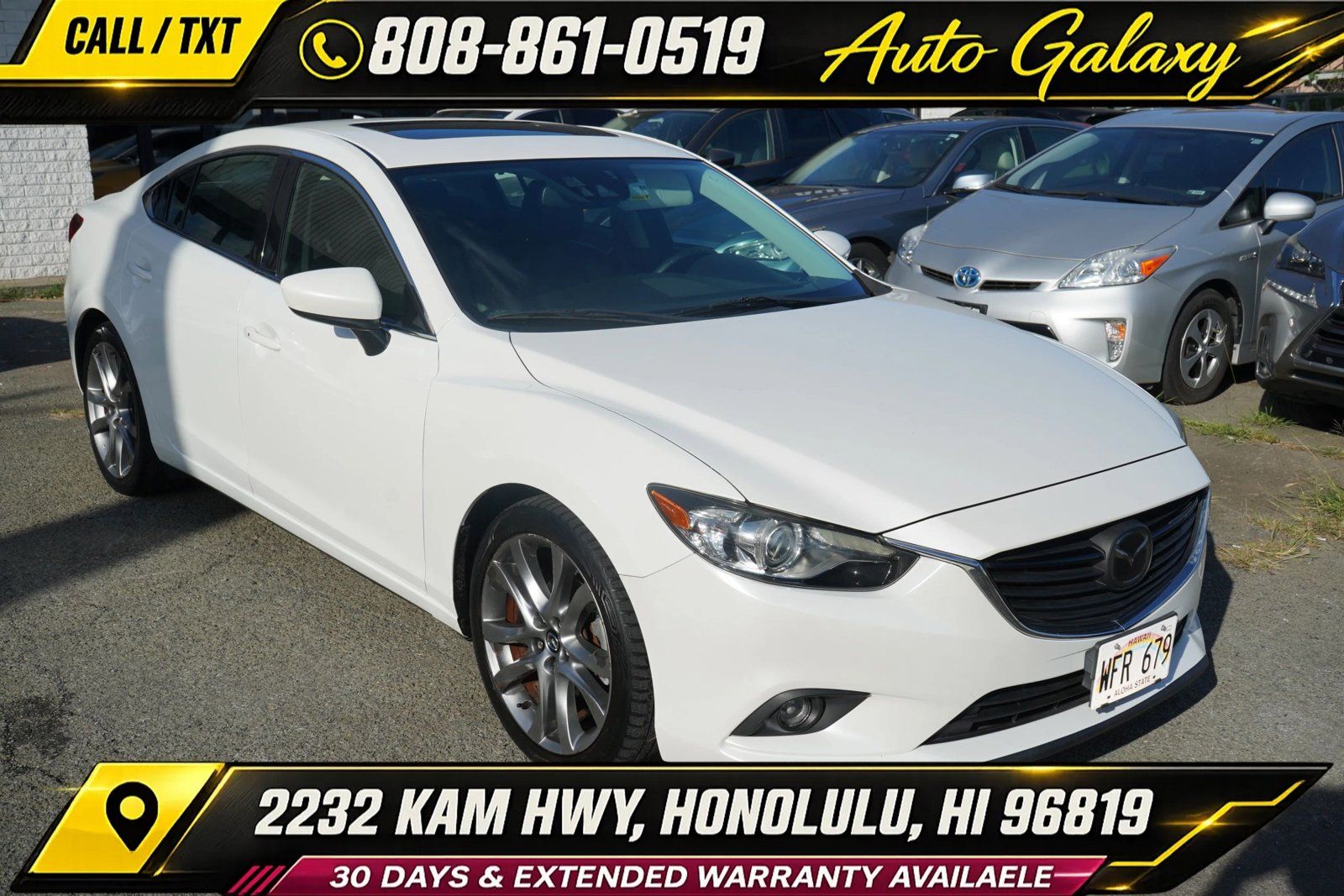Used 2015 MAZDA MAZDA6 Grand Touring w/ GT Technology Package FWD image 1