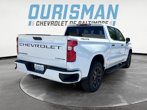New 2026 Chevrolet Silverado 1500 Custom w/ Turbomax Blackout Package AWD/4WD image 6