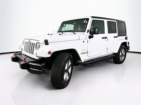 Used 2015 Jeep Wrangler Unlimited Sahara w/ Max Tow Package image 2