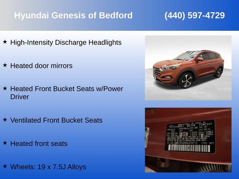 Used 2016 Hyundai Tucson Limited w/ Option Group 03 AWD/4WD image 21