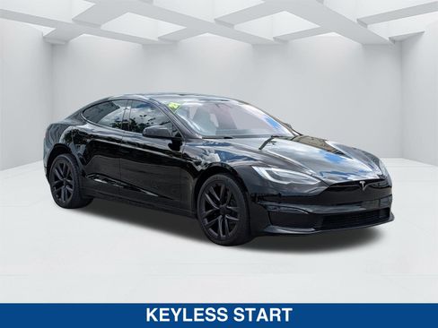 Used 2021 Tesla Model S Plaid AWD/4WD image 2