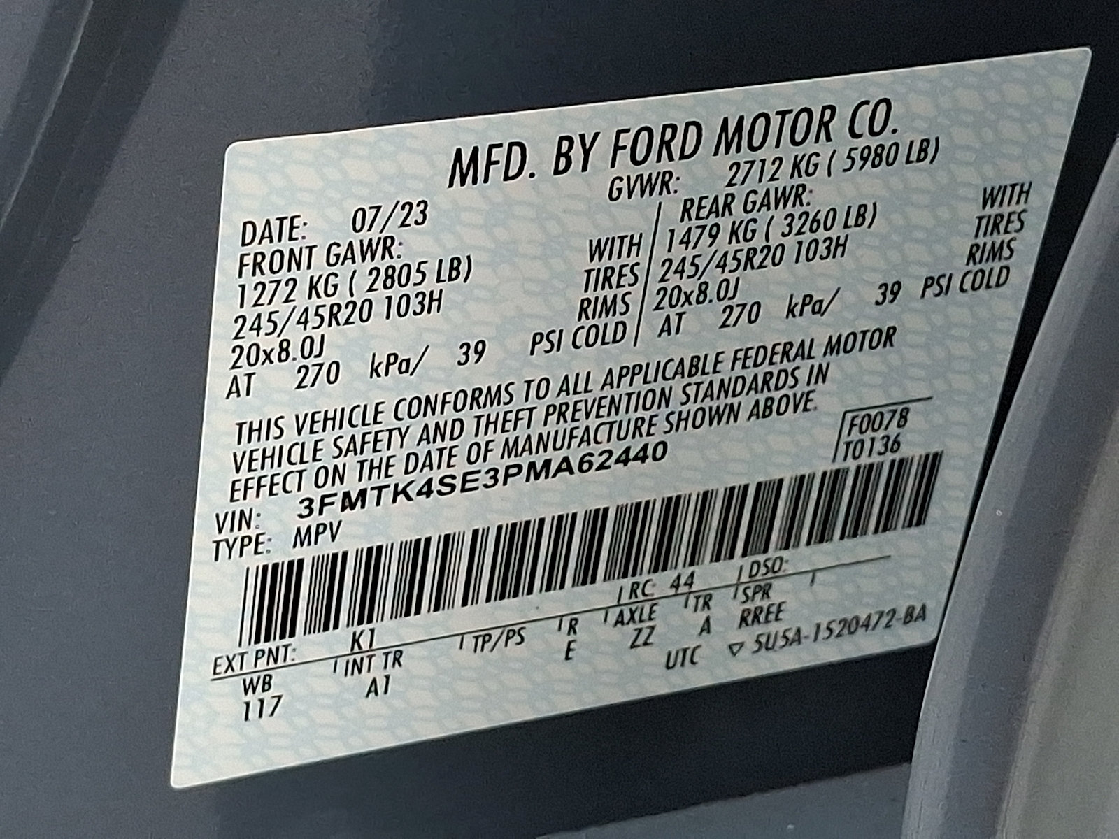 Used 2023 Ford Mustang Mach-E GT AWD/4WD image 27