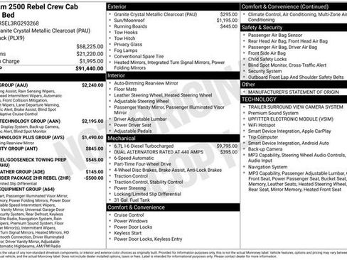 Used 2024 RAM 2500 Rebel w/ Safety Group AWD/4WD image 2