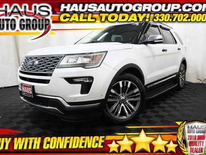 Used 2018 Ford Explorer Platinum