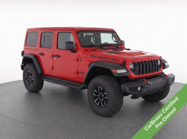 Used 2024 Jeep Wrangler Unlimited Rubicon w/ XTREMEE 35" Tire Package AWD/4WD image 1