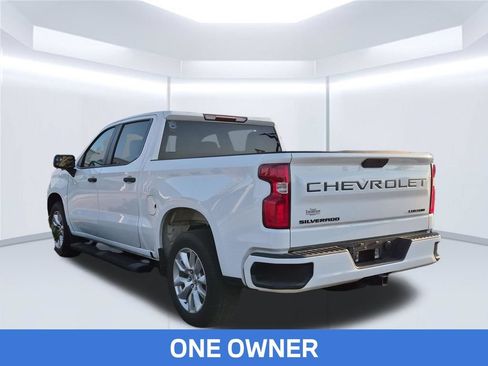 Used 2021 Chevrolet Silverado 1500 Custom w/ LPO, Dark Essentials Package RWD image 2