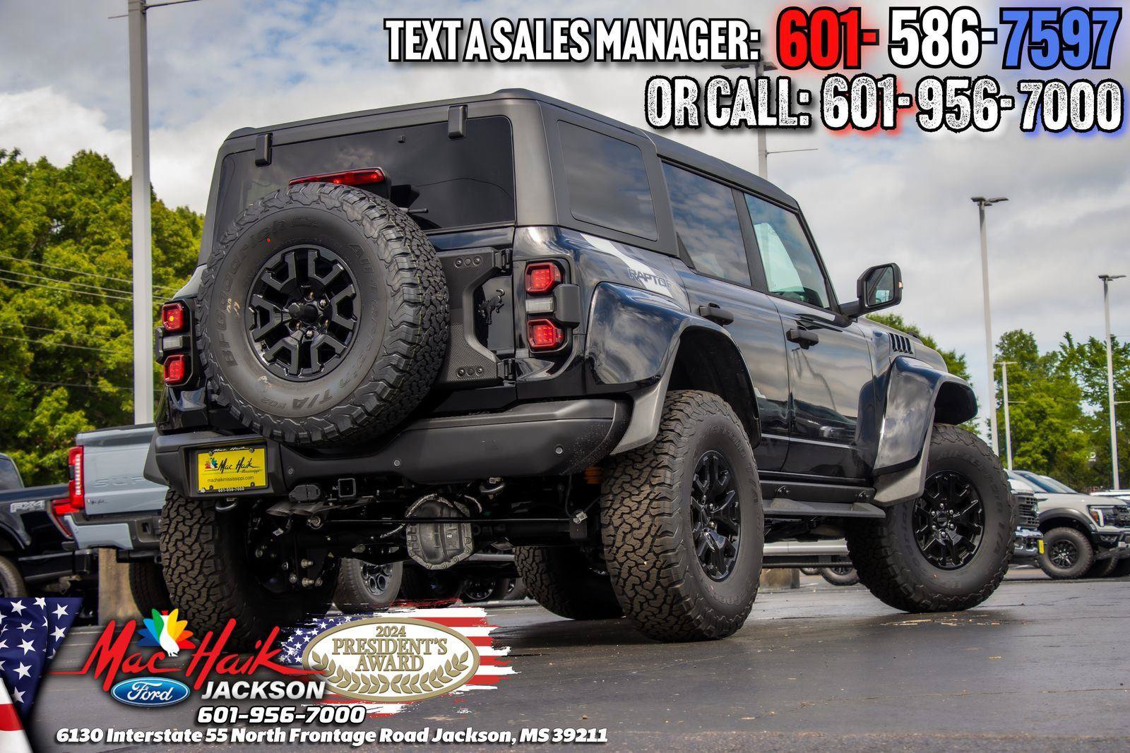 New 2026 Ford Bronco Raptor w/ Interior Carbon Fiber Pack AWD/4WD image 9