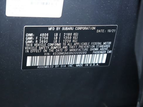 Certified 2022 Subaru Legacy Limited XT AWD/4WD image 21