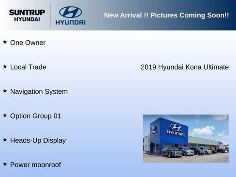Used 2019 Hyundai Kona Ultimate FWD image 2