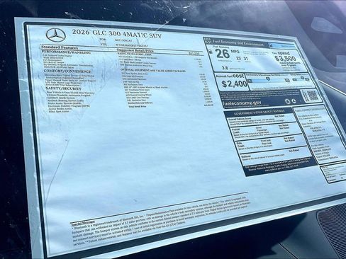 New 2026 Mercedes-Benz GLC 300 4MATIC image 12