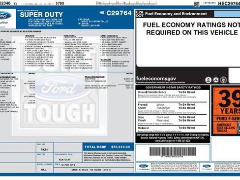 Used 2017 Ford F250 Platinum w/ Platinum Ultimate Package image 60