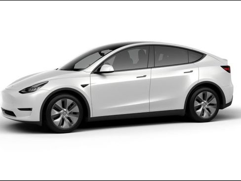 Used 2021 Tesla Model Y Long Range AWD/4WD image 1