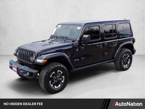 Used 2024 Jeep Wrangler Unlimited Rubicon 4xe AWD/4WD image 1