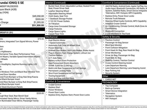 Certified 2024 Hyundai Ioniq 5 SE AWD/4WD image 5