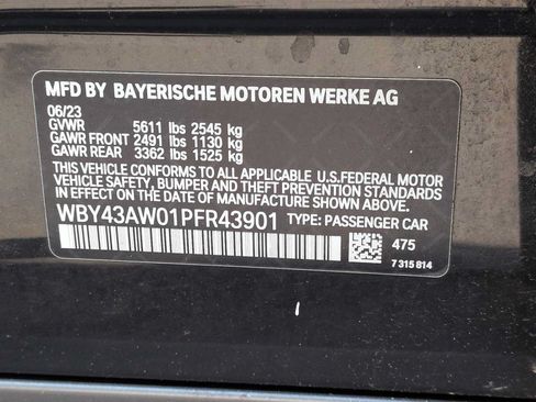 Certified 2023 BMW i4 eDrive35 w/ Premium Package RWD image 37