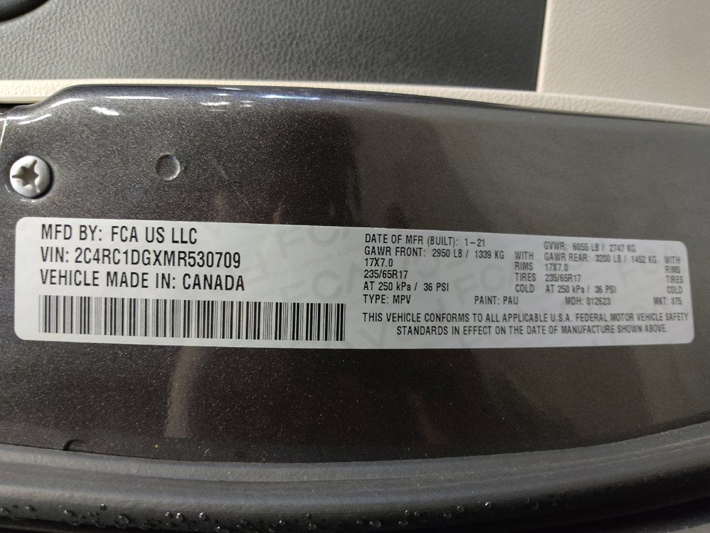 Used 2021 Chrysler Voyager Lxi FWD image 33