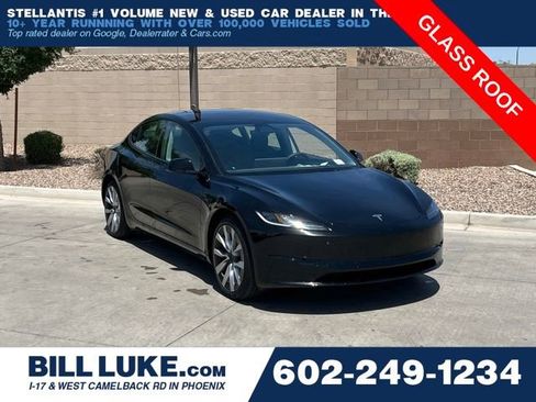 Used 2025 Tesla Model 3 Long Range RWD image 1