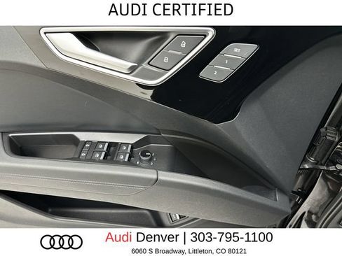 Certified 2025 Audi Q4 e-tron Prestige w/ Black Optic Package AWD/4WD image 13