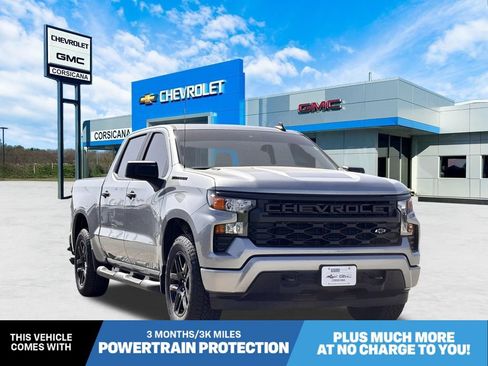 Used 2026 Chevrolet Silverado 1500 Custom w/ Turbomax Blackout Package RWD image 1