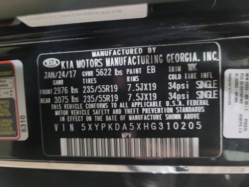 Used 2017 Kia Sorento SX image 33