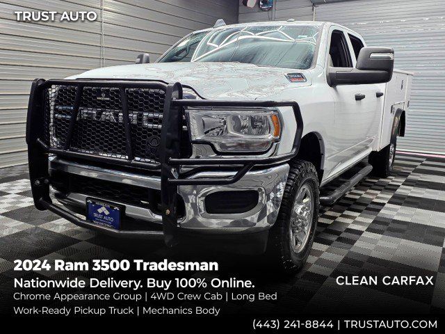 Used 2024 RAM 3500 Tradesman w/ Chrome Appearance Group AWD/4WD image 1