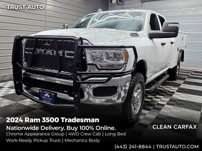 Used 2024 RAM 3500 Tradesman w/ Chrome Appearance Group