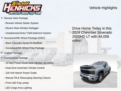 Used 2024 Chevrolet Silverado 2500 LT w/ True North Edition AWD/4WD image 4