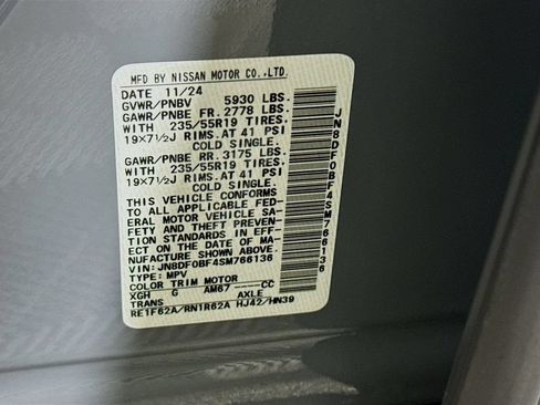 Certified 2025 Nissan Ariya AWD image 37