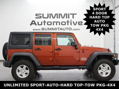 Used 2014 Jeep Wrangler Unlimited Sport w/ Quick Order Package 24S AWD/4WD image 1