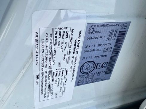 Used 2023 Nissan Murano Platinum image 25